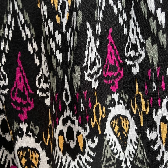 Loft Ikat Print Sleeveless Jumpsuit Size Medium Petite - Picture 4 of 7